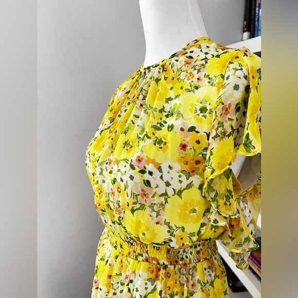 Romantic Shoshanna Summer Floral tiered dress size 2 - Picture 5 of 16